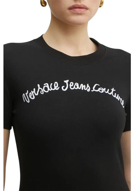 T-shirt with logo VERSACE JEANS COUTURE | T-shirt | 78HAHC08 CJ02C899